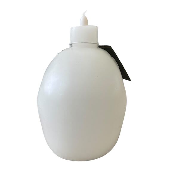 Christian Siriano Jeweled Skull LED Wax Candle Spooky Halloween Glam Decor New - Picture 6 of 14